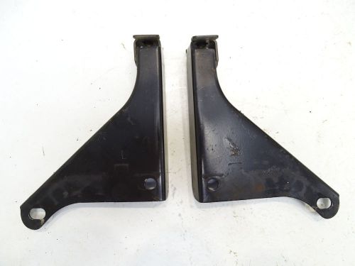 1997 polaris xpress 400l atv rear cargo support mounting brackets pair