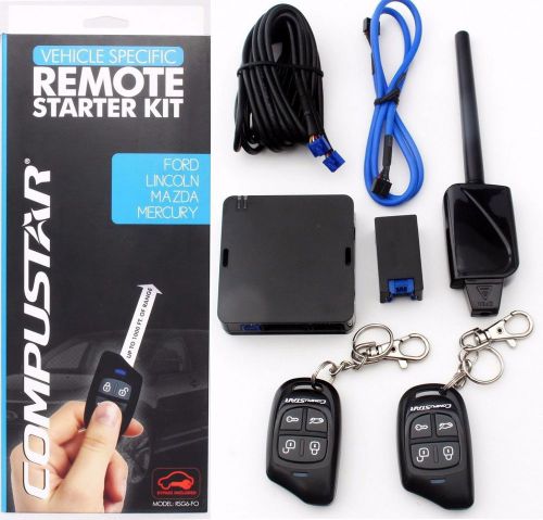 Compustar remote starter kit for ford mercury lincoln mazda [model:rsg6-fo]