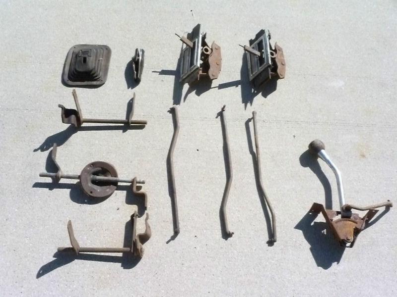 Mopar slapstick automatic console shifters linkage parts lot