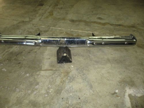 1974 jeep wagoneer front bumper oem used with brackets