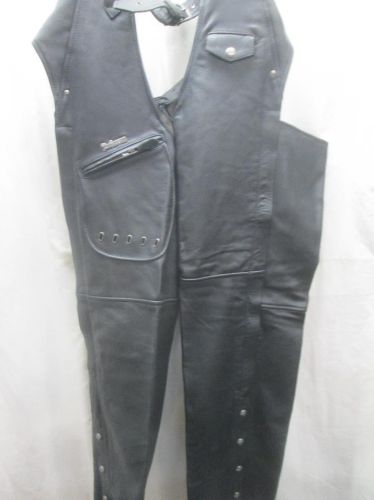 Pokerun outlaw 2.0 motorcycle chaps 2xl xxl