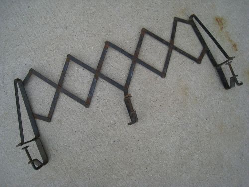 Original 1920&#039;s accordian style running board mount luggage rack ford dodge nash