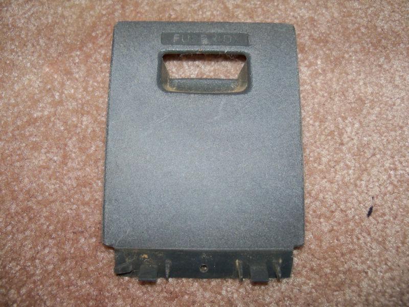 Mazda b2000 b2200 b2200i b2600i pickup truck gray fuse box cover door 86-93  xp