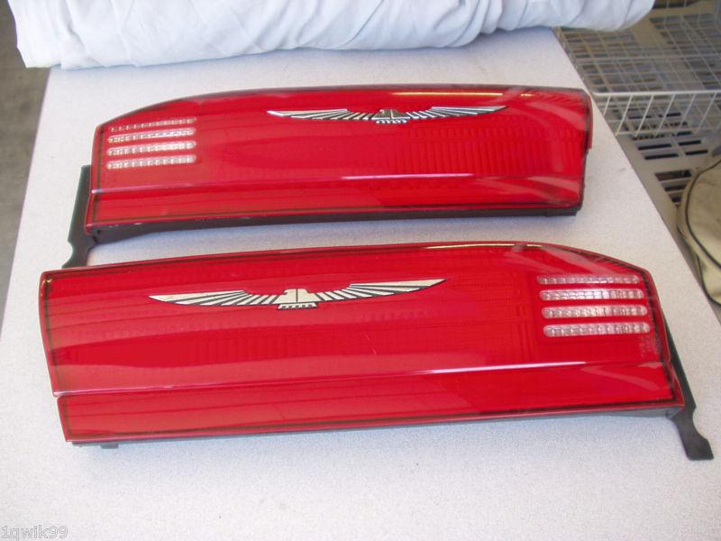 Ford thunderbird super coupe taillamp lenses 