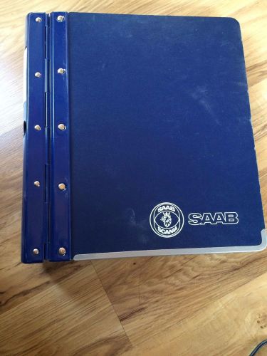 1990&#039;s saab parts &amp; service information manual