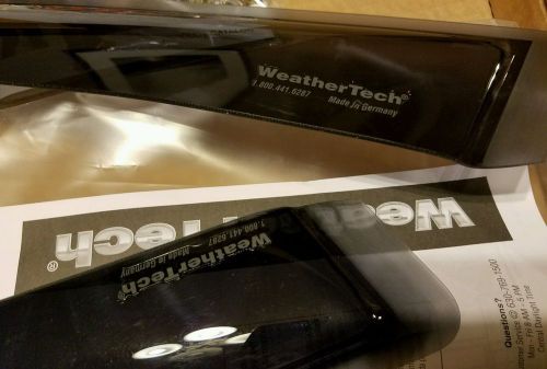 Weathertech side window deflectors - acura tl - 2004-2008 - dark tint