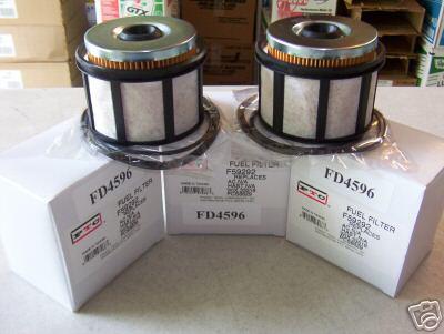 1999-2003 7.3 powerstroke  fuel filters (5)