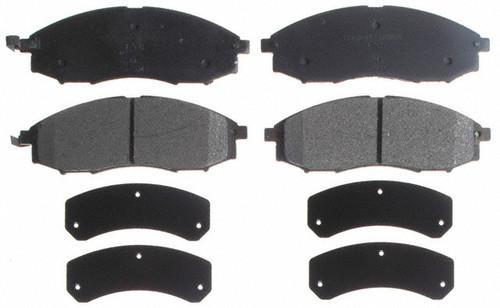 Raybestos sgd830m brake pad or shoe, front-service grade brake pad