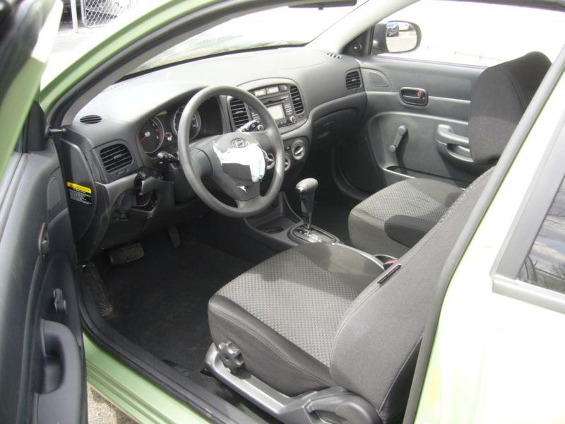 2011 hyundai accent left front a pillar interior trim 11