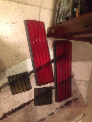 1982-84 pontiac firebird tail light lenses