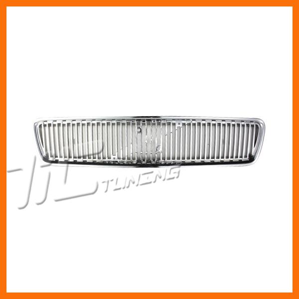 00-02 volvo s40 sedan front plastic grille chrome frame housing v40 wagon new