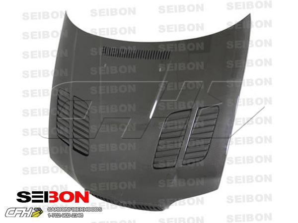 Seibon carbon fiber gtr-style carbon fiber hood kit auto body bmw 3series 02-05