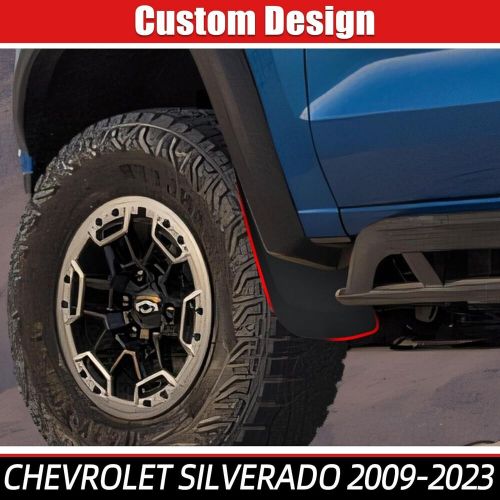 4x mud flaps splash guards for chevrolet silverado 1500 19-22 23 24✨