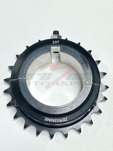 #428 50mm axle 23t drive sprocket, shifter iame kart honda crg (free hat promo)