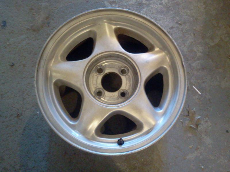 * 16 inch factory alloy rim - ford mustang / gt / cobra / 1987-1993 / silver