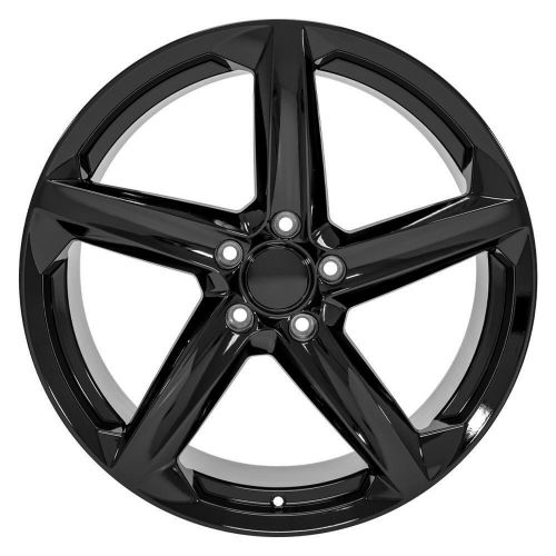 Oe wheels cv02d-20110-5120-64b 20&#034; cv02d fits chevrolet c8 corvette 20x11 glossb