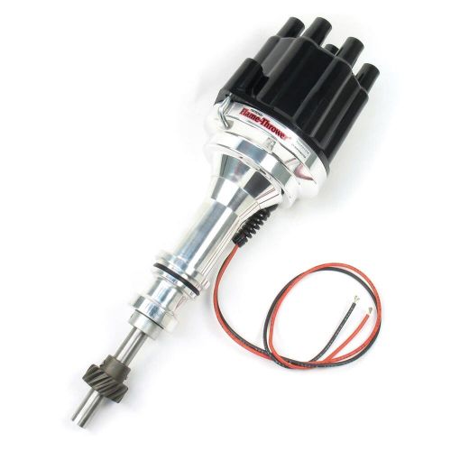 Pertronix flame-thrower plug and play billet distributors with ignitor ii®