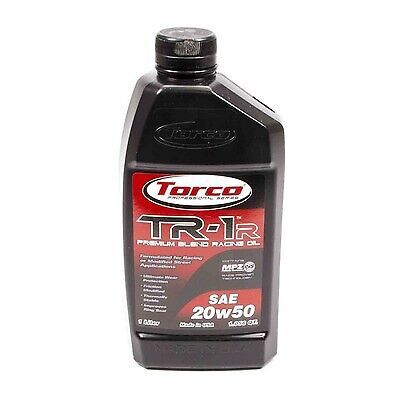 Torco tr-1 racing oil 20w50 case/12-1 liter a142050c