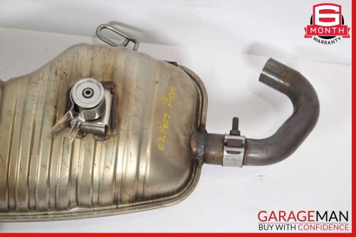 00-02 porsche boxster 986 2.7l rear exhaust system muffler tail tips tip assy