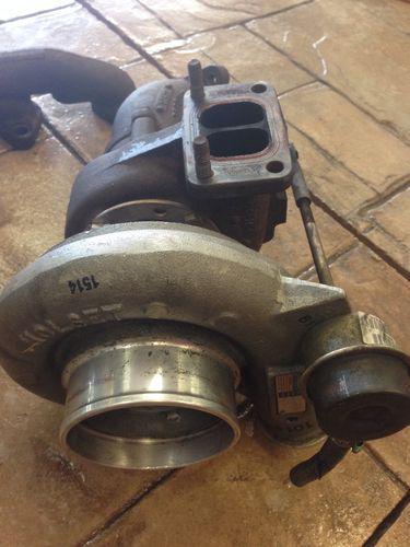 94-02 dodge diesel holset hx35w 7 blade compressor turbo 24v cummins complete nj