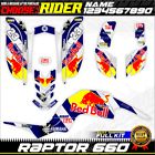 Yamaha raptor 660 kit graphics decals stickers atv wrap quad all year raptor660