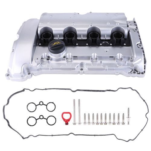 Aluminum engine valve cover w/ gasket for mini cooper jcw r55 r56 r59 1.6l turbo