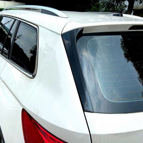 Car rear window spoiler deflector, side wing ornamental cover, sticker,4405-