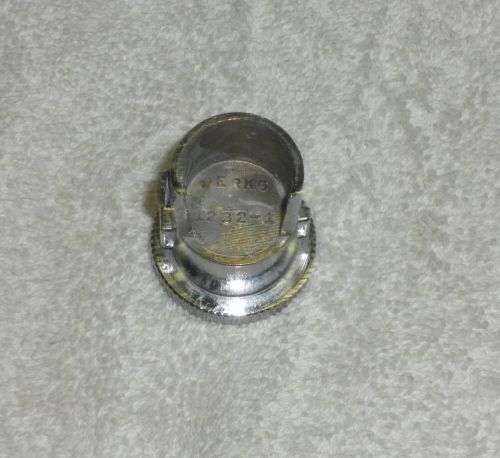 Vintage perko chrome teardrop navigation boat light housing with glass lenses