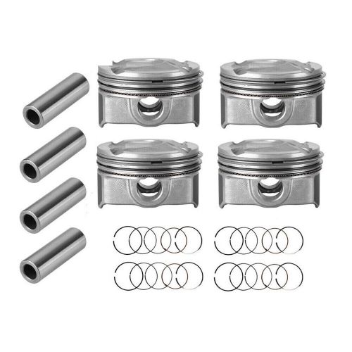 4set connecting rod piston ring kit for hyundai accent veloster kia rio soul 1.6