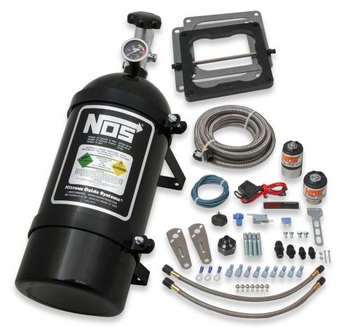 Nos 02102bnos nos big shot wet nitrous system for 4500 4-barrel carburetor