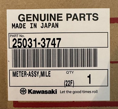 New kawasaki genuine 2001-2006 jet ski 900 1200 stx dash meter assy 25031-3747