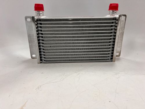 New fluidyne aluminum engine oil cooler 13.875 x 7.125 x 2&#034;