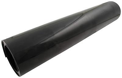 Allstar performance all22400 black rolled plastic 10 ft. length 24" width each -