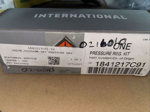 New international navistar 1841217c91  fuel injection pressure regulator kit