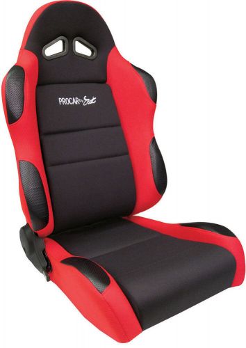 Scat sportsman racing seat - right - red velour