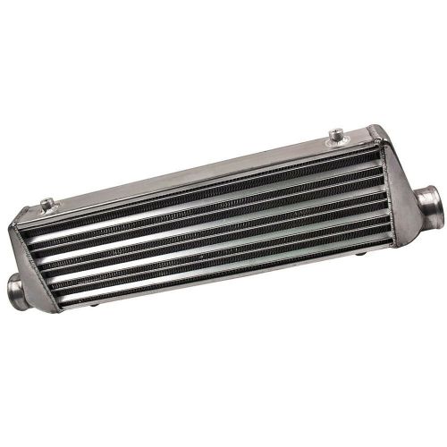 2.5 inch inlet/outlet universal tube &amp; fin front mount intercooler 27&#034;x7&#034;x2.5&#034;