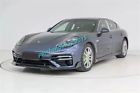 For porsche panamera turbo s 2010-23 dry carbon front lip bumper splitter cover