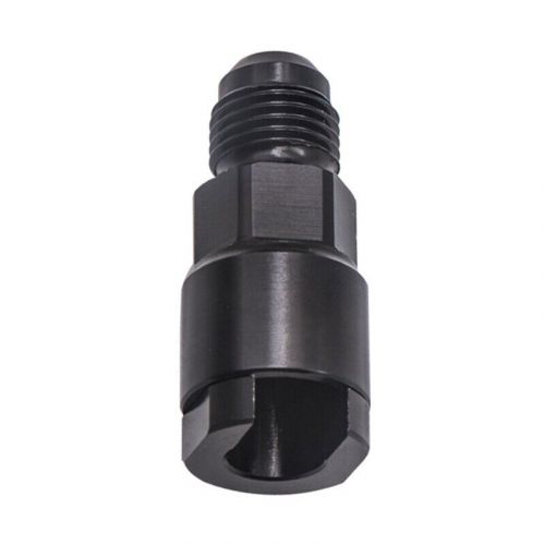 6an to 3/8 quick release female efi adapter fitting aluminum an6 male fl2498-