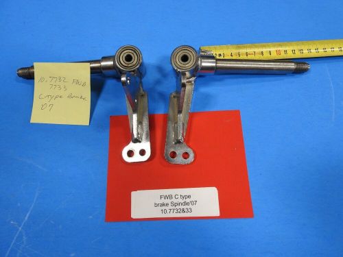 Birel Freeline spindle front wheel brake model.L pair 07 cast single piston, US $125.00, image 4