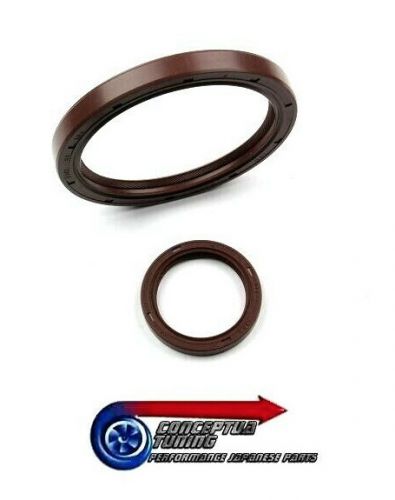 Oe spec front and rear crankshaft oil seals - for rnn14 gtir pulsar sr20det