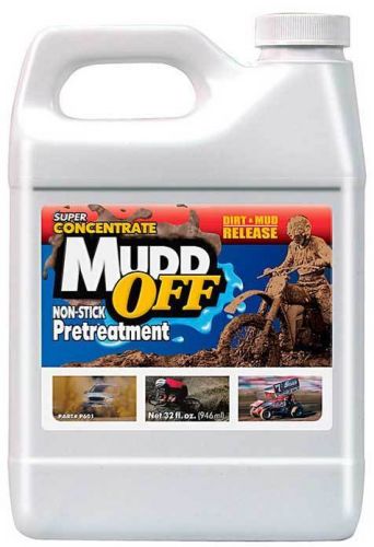 Mudd off concentrate prevents mud dirt oil stick race ump imca wissota motocross