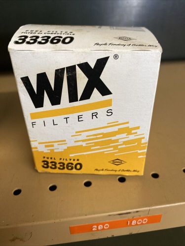 Wix 33360 fuel filter nos