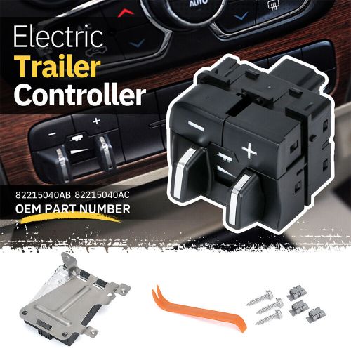 Trailer brake control module for 2016-2018 ram 1500 2500 3500 4500 5500