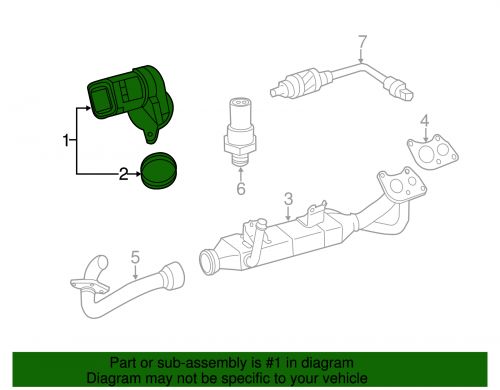 Genuine mercedes-benz excxhange valve 642-140-18-60-64