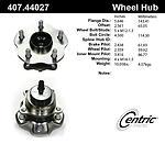 Centric parts 407.44027 rear hub assembly