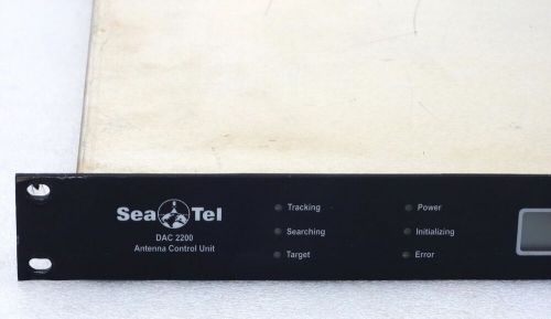 Sea tel dac 2200 marine ships communications digital antenna control unit