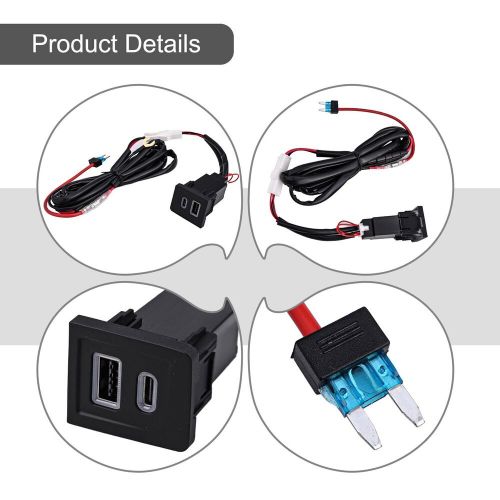 In-car charging car dual usb charger led indicator wide temperature range