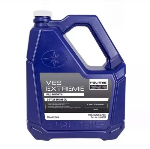 Polaris ves extreme high performance full synthetic 2-cycle oil 1 gallon 2883732