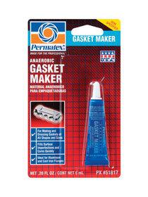 Permatex 51817 ~ anaerobic gasket maker - 6ml tube