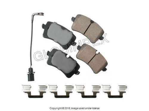 Porsche macan (2015-2017) brake pad set rear akebono euro + 1 year warranty